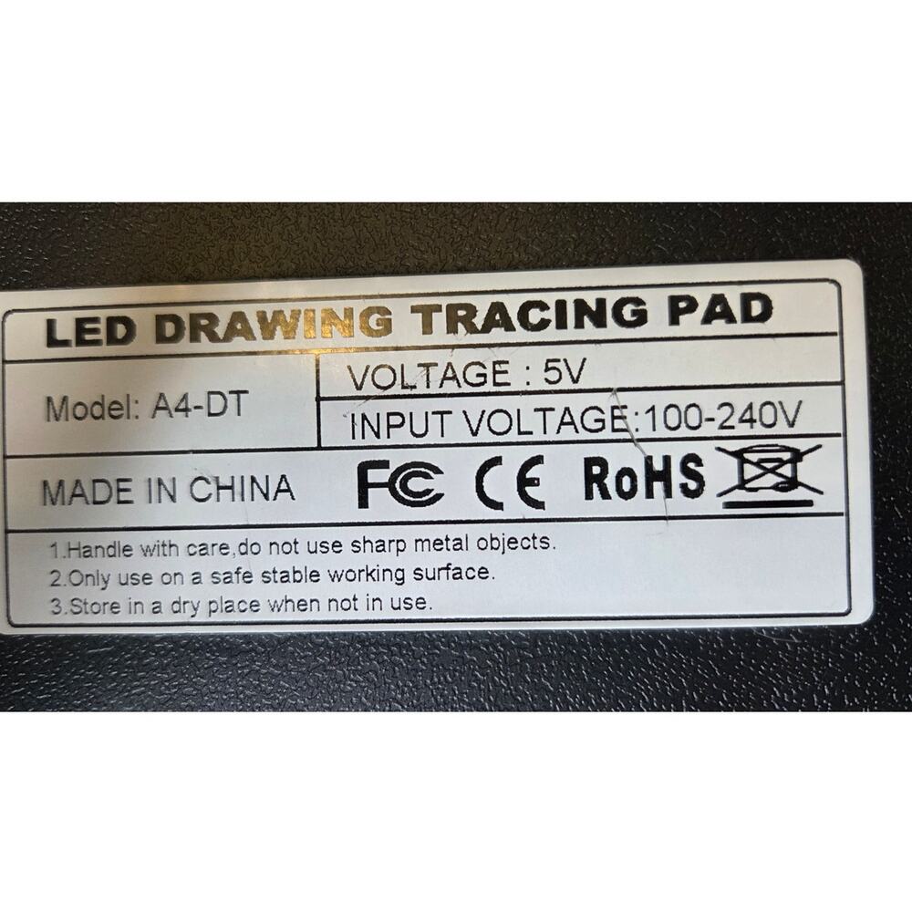 LED Drawing Tracing Pad - Picture 5 of 6